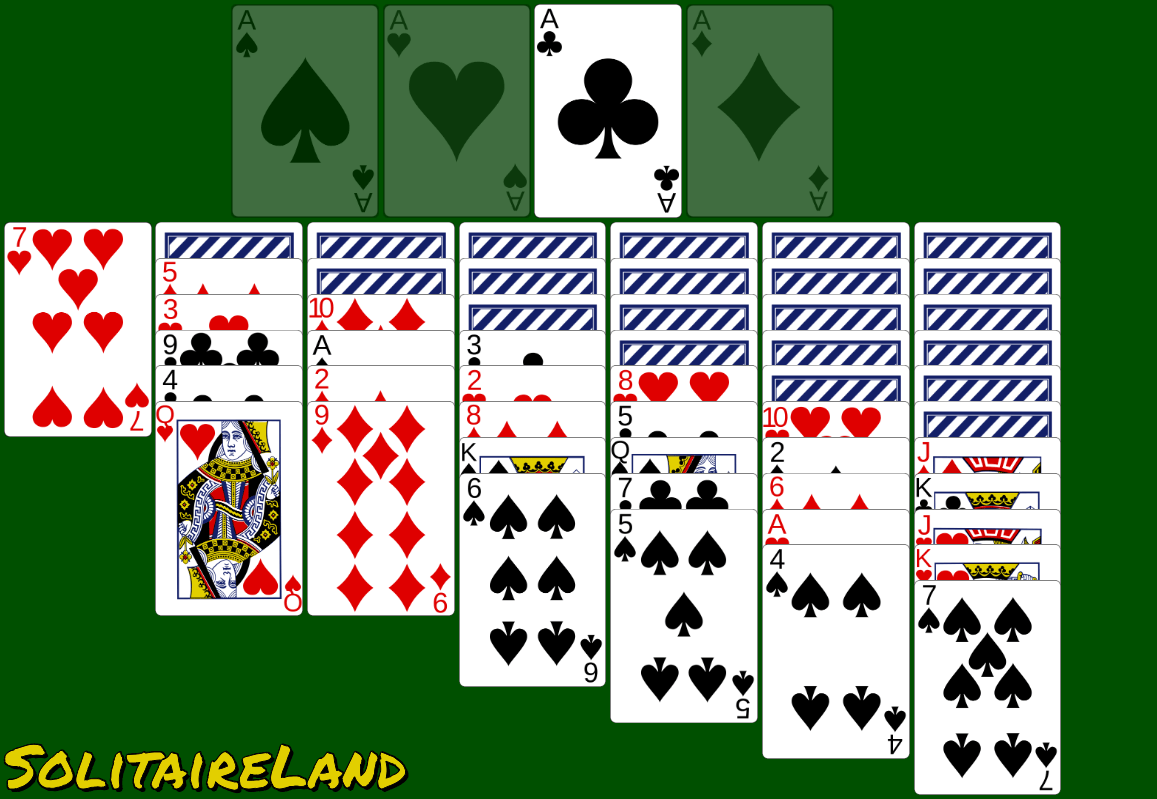 Yukon Solitaire Play Online 100 Free At Solitaire Land